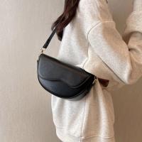 Bolso de Mano con Tapa Abatible de Color Sólido Bolso Ancho para Hombro con Correa para Mujer - details 19