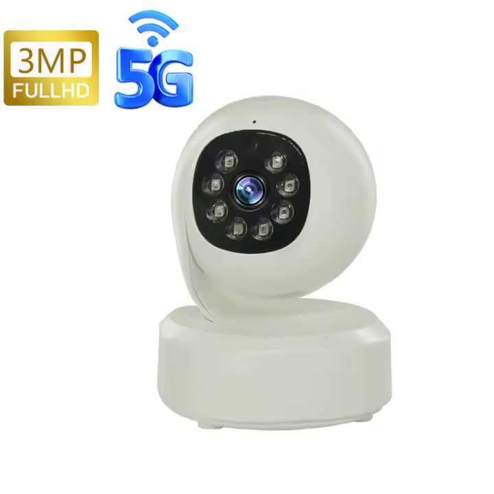 Cámara de Seguridad Infrarroja Nocturna HD 3MP Control Remoto Monitoreo de Área Amplia - 1