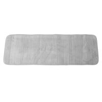 Alfombra absorbente antideslizante de espuma viscoelástica para cocina, alfombrilla para puerta de dormitorio, 120x40cm, color gris - details 1