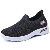Zapatos de mujer nuevos zapatos de tela zapatos de mujer zapatos de madre calcetines casuales tejidos con mosca zapatos zapatillas de suela suave - details 1