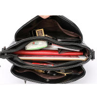 Bolso cruzado de diseño Retro para mujer, bolsos de hombro de cubo de cuero PU, bolsos pequeños de tendencia de calidad - details 17