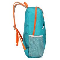 Mochila plegable de nailon de 25 litros con correas ajustables - Muy delgada, sin forro, con cremallera, ideal para exteriores, senderismo, correr y viajes cortos - Ideal para mujeres, equipo de senderismo |   Bolsa con correas ajustables |   Cierre con - details 2