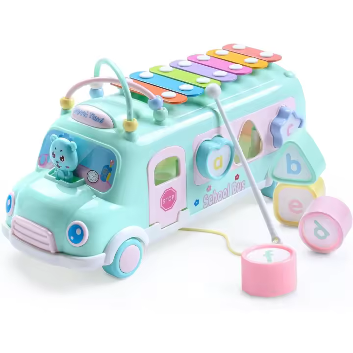 Juguetes Musicales Educativos para Niños Piano con Formas y Música para 1-3 Años de la Marca Excitante Regalo Ideal - 1