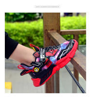 Zapatillas de correr de marca para niños y niñas, zapatos de baloncesto transpirables, zapatillas deportivas de suela gruesa antideslizantes - details 10