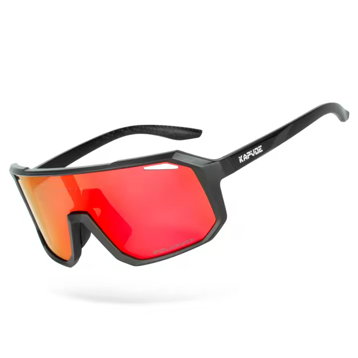 Kapvoe-gafas de sol polarizadas para hombre y mujer, lentes deportivas para ciclismo de montaña y carretera, UV400 - 1