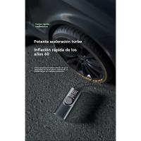 Infladores de neumáticos, compresores de aire portátiles, bombas de neumáticos sin cable de 150 PSI, bombas de aire para coches, motos, bicicletas, balón con manómetro y luces LED - details 6