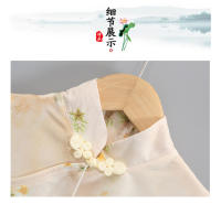 Conjunto Hanfu nacional para niños, Tang de verano para niños, nuevo estilo chino, Cheongsam para niñas y vestido de actuación para hermanos - details 21
