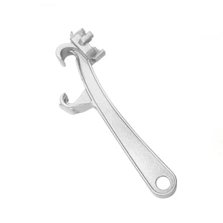 Abridor de cubos de Metal que ahorra trabajo, elevador de tapa de cubo de 5 galones, llave para tapa de cubo, llave de tambor de grado Industrial de gran apertura - 1