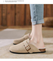 Zapatillas de casa de invierno Zuecos de mujer de felpa con plantilla ortopédica - details 9