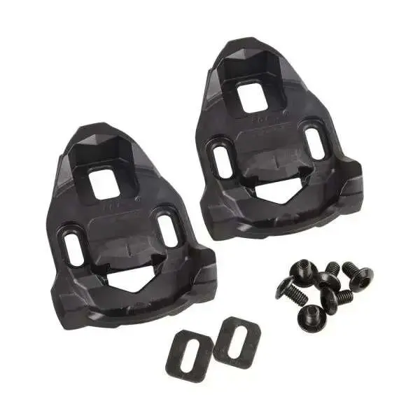 Juego de tacos de bicicleta de carretera antideslizantes con bloqueo Cycg de plástico para Pedal IClic/X-Presso - 1