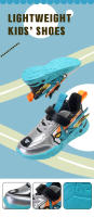 Zapatillas de deporte de marca para niños, zapatillas antideslizantes para correr al aire libre, zapatillas deportivas de tenis, zapatillas de baloncesto ligeras y cómodas para niños - details 2