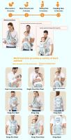 Cochecito plegable avanzado 6 en 1, soporte para la cabeza, adecuado para niños pequeños en crecimiento - details 7