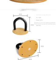 Juguetes para gatos arcos auto-masaje cepillo de acicalamiento mascota gato rascador alfombra juguetes interactivos - details 7