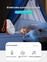 Musica dormir bebe para casa inteligente multifunción regalo - details 0