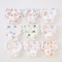 5 pares de bragas de pañales para bebés y niños, pantalones de pañales, pantalones de entrenamiento transpirables y lavables, bebés, hombres y mujeres - details 0