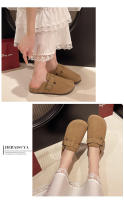 Nuevas sandalias versátiles de estilo retro para hombre y mujer con suela gruesa de corcho, tipo bolso, para parejas, pantuflas de una sola pieza. - details 6
