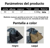 Bolso de gran capacidad para mujer, nuevo bolso cruzado de viaje para clase, bolso de viaje para el trabajo, bolso de hombro, bolso de tela - details 1