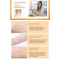 SPF40 Crema Hidratante con Color VC Maquillaje Refrescante para la Piel Protección UV Anti-Envejecimiento Protector Solar de Larga Duración - details 3