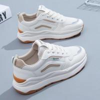 Zapatillas de deporte de malla transpirable con cordones, base suave, zapatos casuales de moda para mujer, versátiles y livianos - details 3