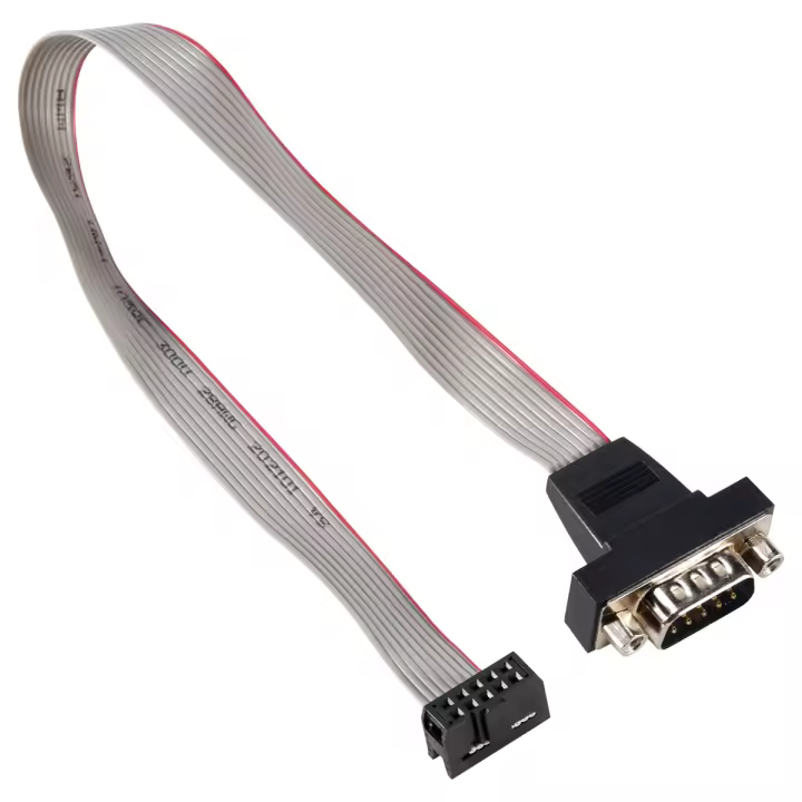 Adaptador de conector de Cable de cinta DB9 RS232 a 10 pines - 1