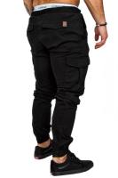 2025 Pantalones deportivos elásticos sueltos para hombre con encaje, pantalones con entrepierna abierta, moda informal - details 10