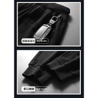 Pantalones de otoño para hombre, ropa deportiva para fitness, chándal con cintura elástica, pantalones de algodón, pantalones sueltos para gimnasio, pantalones de chándal para correr para hombre M- 8XL - details 17