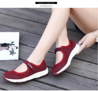 Zapatos informales de verano para mujer, zapatillas portátiles suaves, zapatos para caminar, suelas planas para mujer, zapatos blancos transpirables sin cordones - details 12