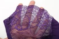 Bragas sexis de encaje para mujer, bragas transpirables de algodón sin costuras, calzoncillos transparentes para niñas, ropa interior de marca de talla grande, 1 pieza - details 18
