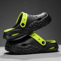 2025 moda cueva jardín zapatos cómodos suela suave exterior interior hombres y mujeres playa tendencia zapatillas. - details 4