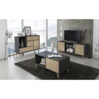 Mueble de Televisión para Sala de Estar 57 x 140 x 40 cm Adecuado para TV de 32/40/50/55/60" - details 4
