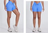 SHINBENE-pantalones cortos deportivos Super Cloud para gimnasio, Shorts sexys de cintura alta con cordones para Yoga, entrenamiento, correr, 4 ", 2,0 - details 13