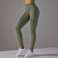 Pantalones de yoga para mujer, con cintura fruncida, pantalones de gimnasio, mallas de entrenamiento para mujer - details 26