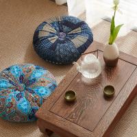 Cojín de Almohada Redonda para Sofá Futon Estilo Japonés Cojín de Asiento de Piso para Meditación Tatami Silla de Balcón - details 9