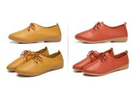 Mocasines de verano de cuero genuino, mocasines informales, calzado de mujer con punta suave y puntiaguda, zapatos planos para mujer - details 11