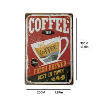 Cartel de estaño de Metal Vintage para cafetería, cartel de placa para el hogar, arte de pared, decoración de Pub y Bar - details 3