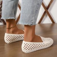 Nuevo Estilo de Verano Zapatillas de Malla Transpirable para Mujer Comodas y Resistentes al Desgaste Sandalias Planas de Punta Versátiles - details 2