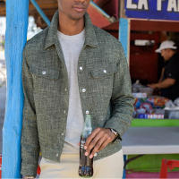 Chaqueta de piloto americano para hombre, traje de béisbol de moda, abrigo de trabajo suelto, novedad de invierno, 2024 - details 2