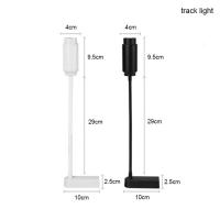Luz de pista con cuello de cisne ajustable, lámpara de pared de techo con Ángulo de haz ajustable, Zoom, tienda de ropa, zapatos, galería de exposiciones - details 3