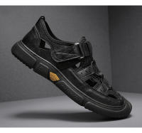 Nuevo desgaste exterior hueco casual bolsa cabeza zapatos de vadear de los hombres zapatillas deportivas - details 18