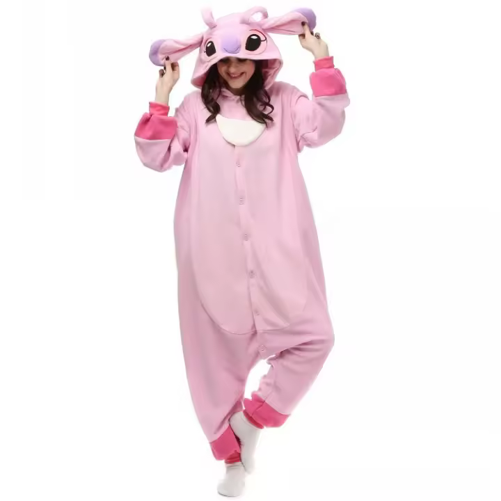 Onesie de Animal Unisex Pijama de Halloween para Adultos Ropa de Casa con Capucha - 1