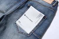 Vaqueros americanos y europeos de calle a la moda, versión auténtica de 24 años, pantalones casuales clásicos, estilo con agujeros para hombres y mujeres - details 16