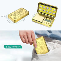 Báscula digital de bolsillo de 200g/0.01g, báscula de mini gramos mejorada con peso de calibración, báscula portátil de alta precisión para alimentos de viaje, báscula de cocina multifuncional, báscula digital de tara con pantalla LCD retroiluminada - details 4