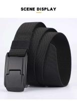 Cinturón de Nylon Rey para Hombres y Mujeres Cierre Rápido, Elástico Unisex, Marca BUNO - details 11