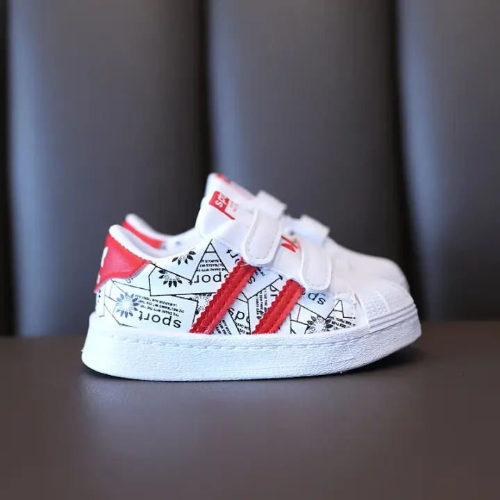 Zapatos antideslizantes para bebés y niños, zapatillas de suela de goma suave, zapatos planos informales, talla 21-30 - 1