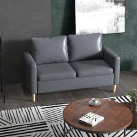 Sofá Moderno de Poliéster con 2 Bolsillos Azul Claro 200 kg de Carga Para Dormitorio Oficina - details 27