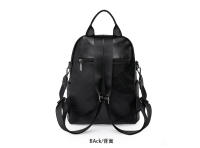 Mochila De Cuero pu para mujer, bolso de hombro femenino, mochila de viaje vintage, mochila de trabajo informal, regalo - details 24