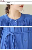 Elegante Vestido Suelto para Mujer Otoño 2025 Falda Larga de Moda de Talla Grande - details 25