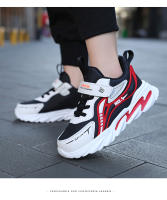 Zapatillas de deporte de marca para niños, zapatillas antideslizantes para correr, zapatillas de cuero impermeables para exteriores, zapatillas deportivas ligeras y cómodas - details 12