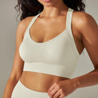 -Top Sexy para mujer, sujetadores deportivos para yoga, belleza, espalda elástica, transpirable, ropa interior para mujer, tops - details 23