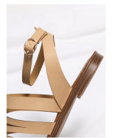 Sandalias de verano para mujer, nuevas sandalias de mujer con parte inferior plana, comodidad, correa delgada Simple, sandalias romanas versátiles - details 5